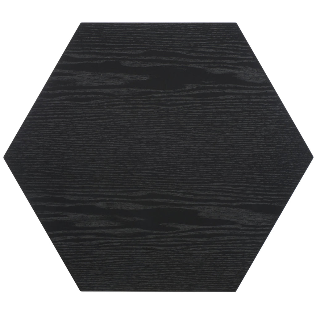 Safavieh Danez Hexagon Cane Accent Table, ACC2101