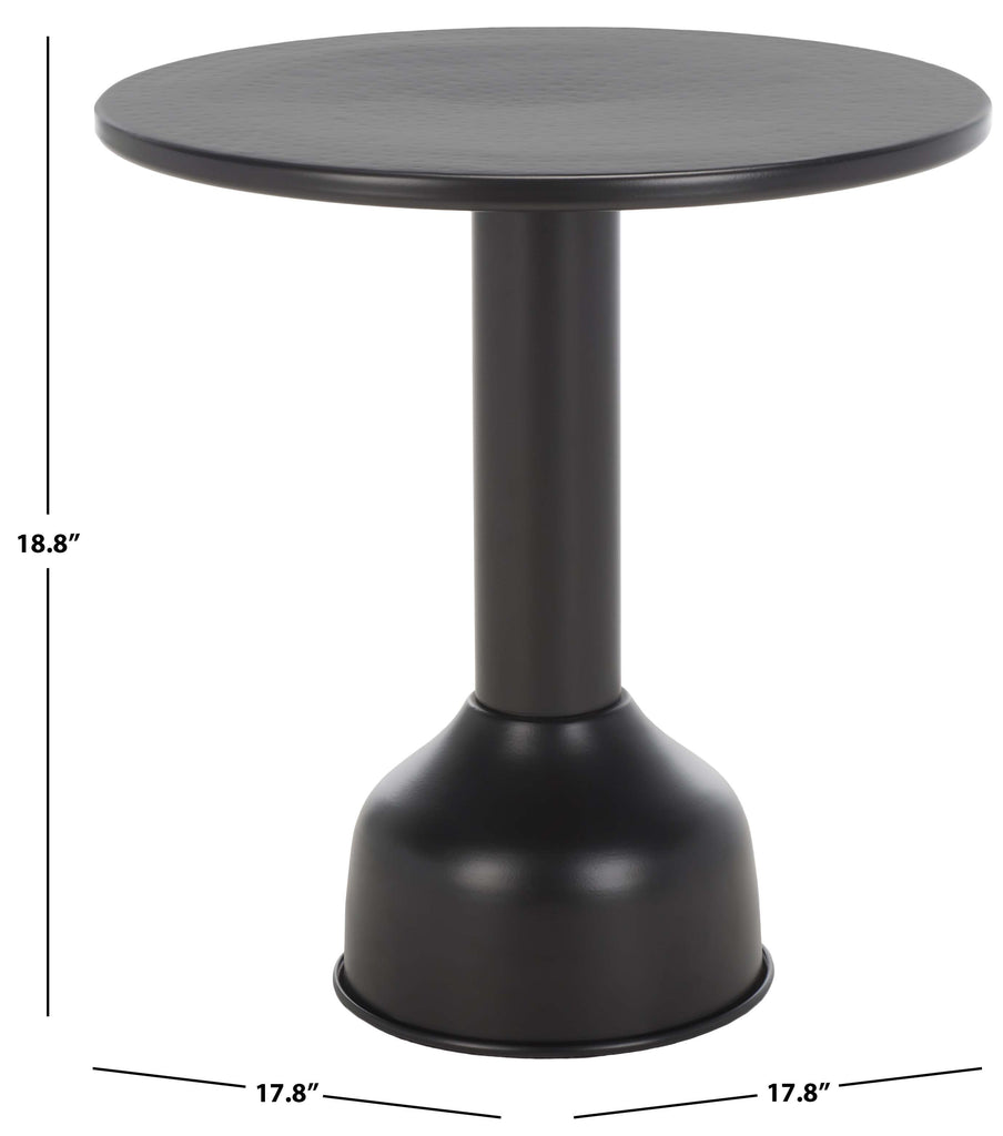 Safavieh Iruma Round Accent Table, Black