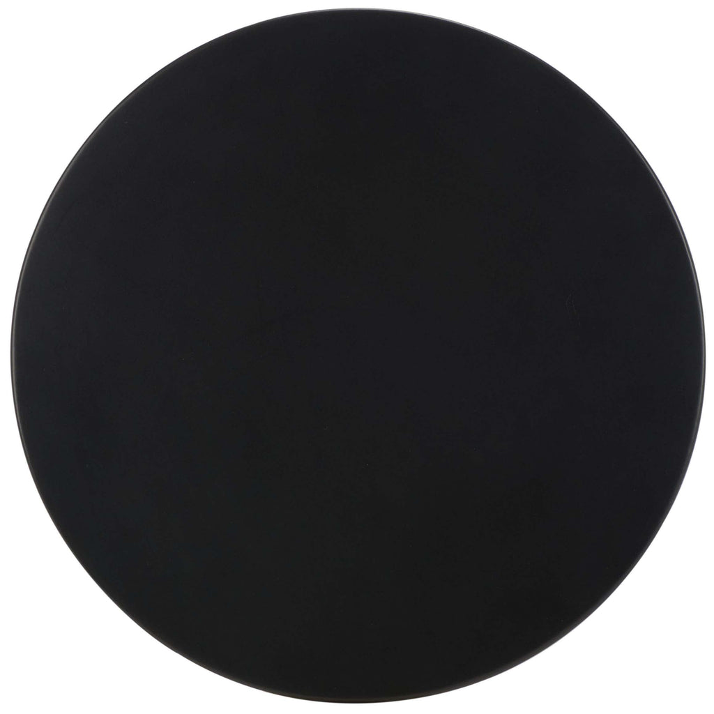 Safavieh Ivitrio Round Accent Table, Black