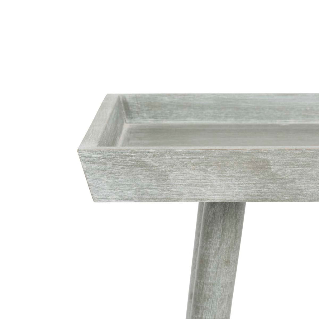 Nonie Tray Accent Table | Safavieh - ACC5701 - Slate Grey