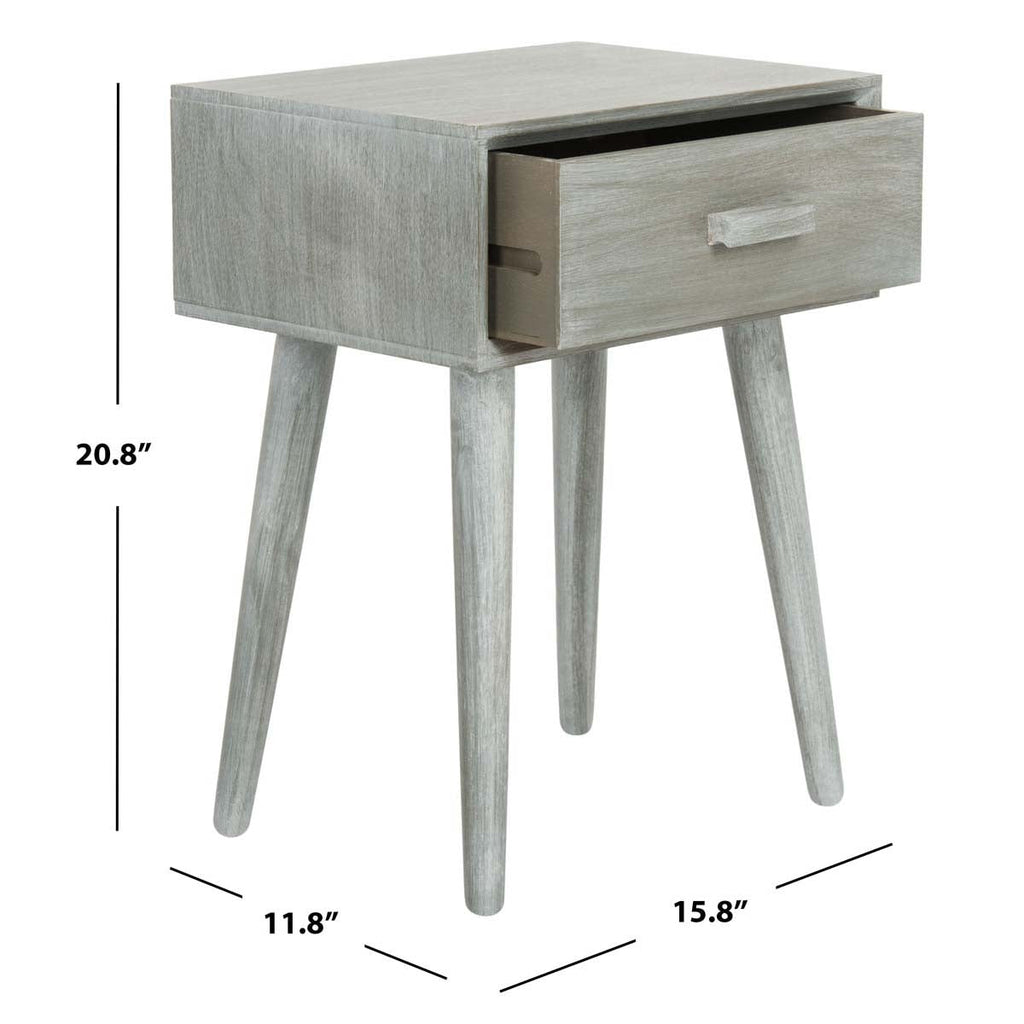 Safavieh Lyle Accent Table - Slate Grey