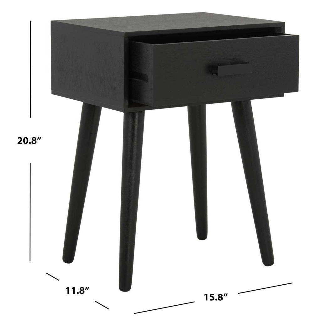 Safavieh Lyle Accent Table - Black