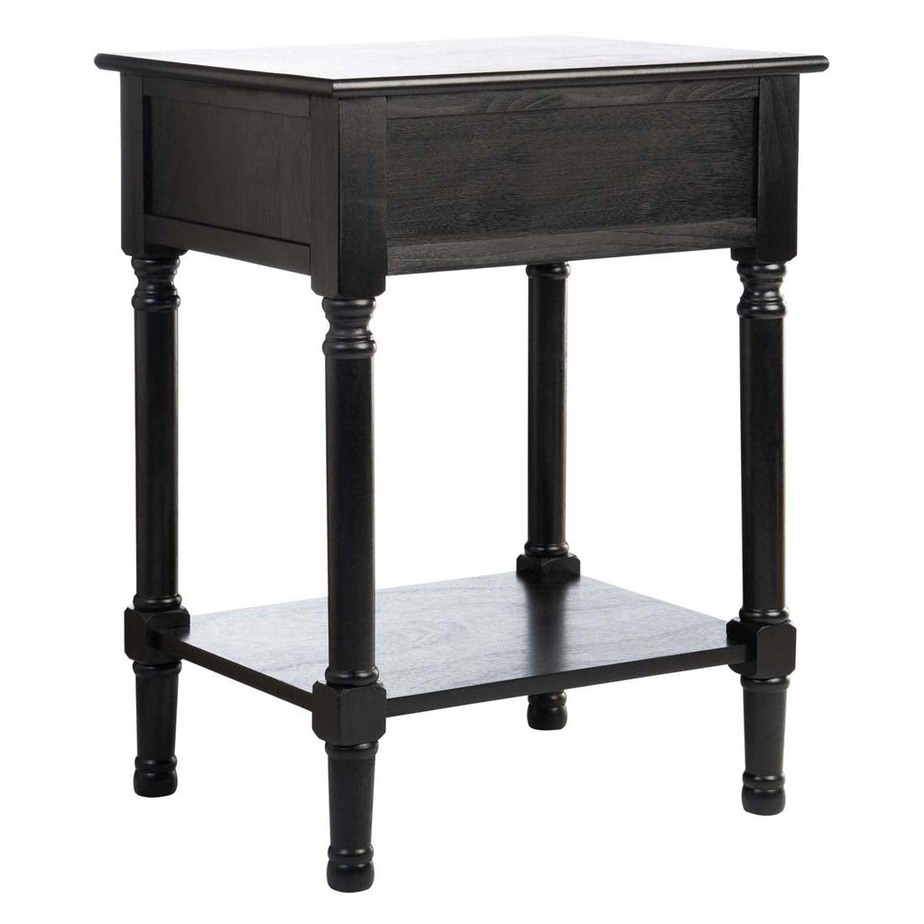 Safavieh Peyton 1 Drawer Accent Table - Black