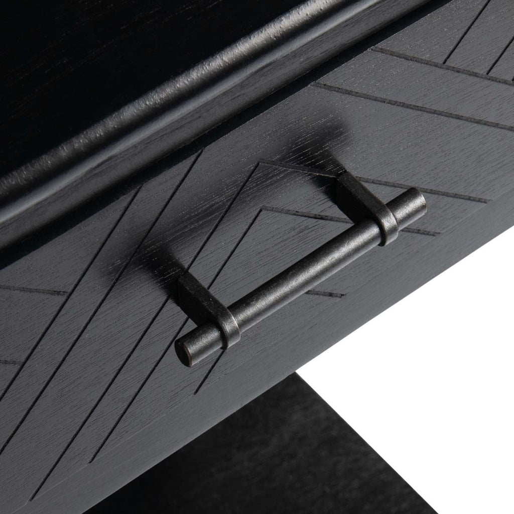 Safavieh Peyton 1 Drawer Accent Table - Black