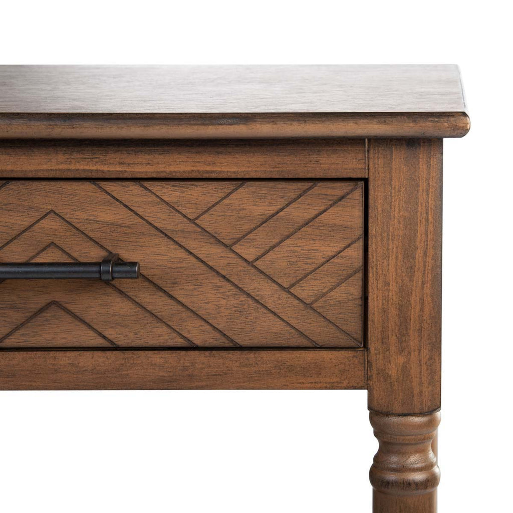 Safavieh Peyton 1 Drawer Accent Table - Brown