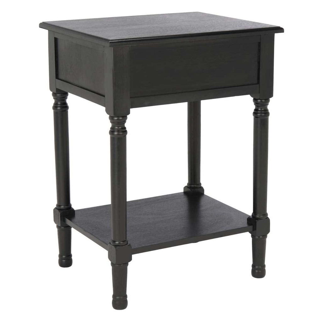 Safavieh Whitney 1 Drawer Accent Table - Black