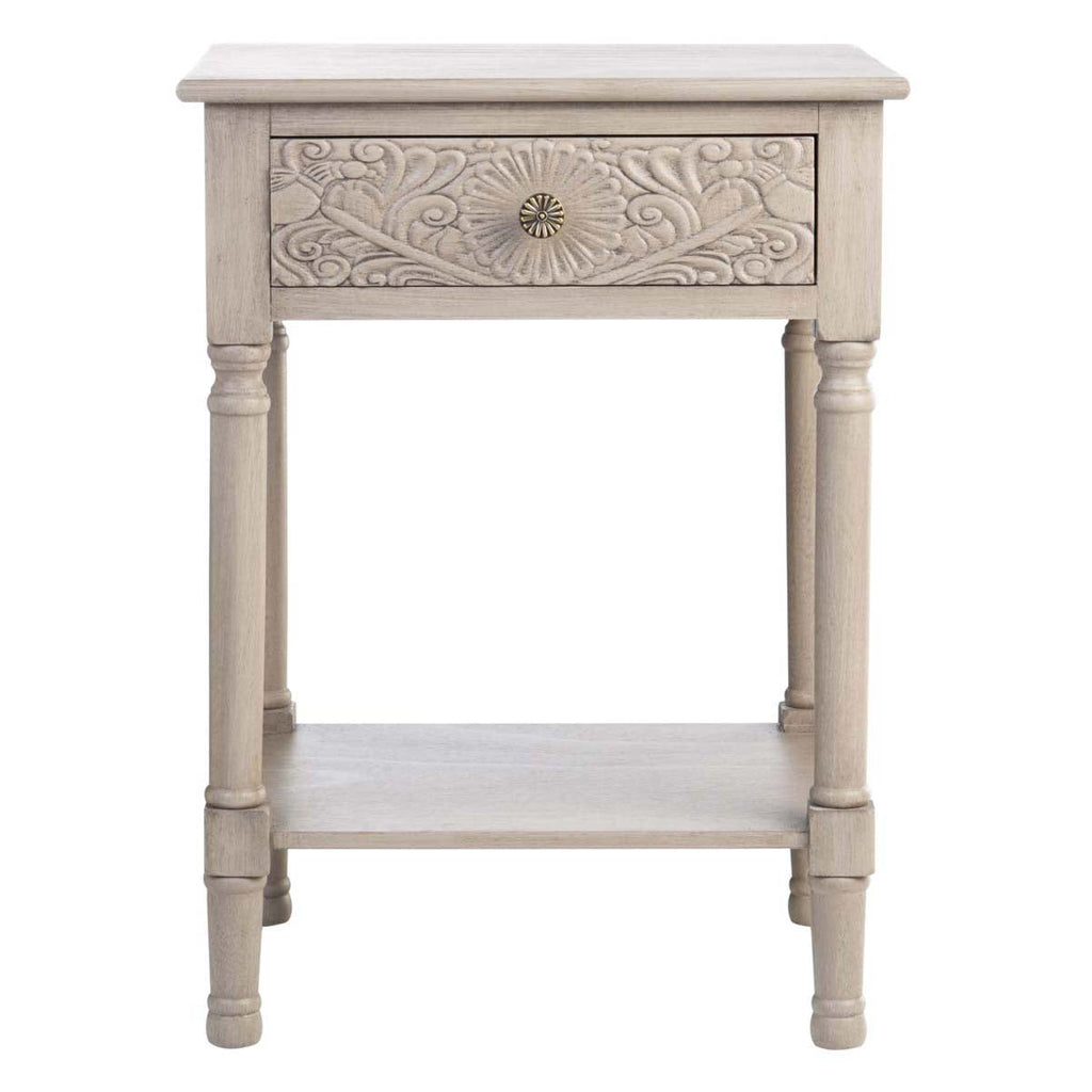 Safavieh Josie 1 Drawer Accent Table - Greige