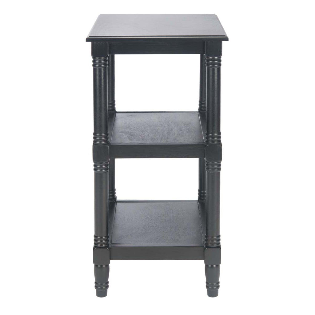 Safavieh Cassie 3 Shelf Accent Table-Black