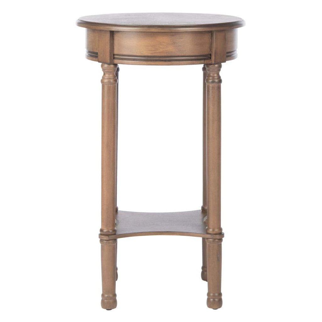 Safavieh Tinsley Round Accent Table-Brown