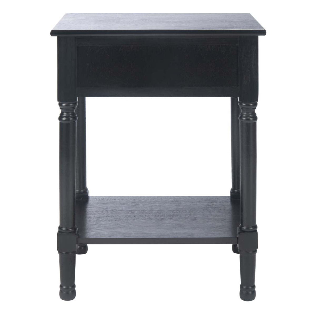 Safavieh Allura 1Drw Accent Table-Black