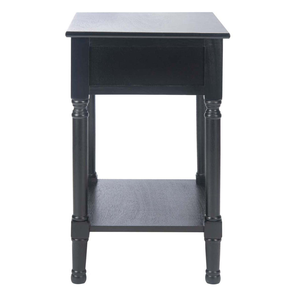 Safavieh Allura 1Drw Accent Table-Black