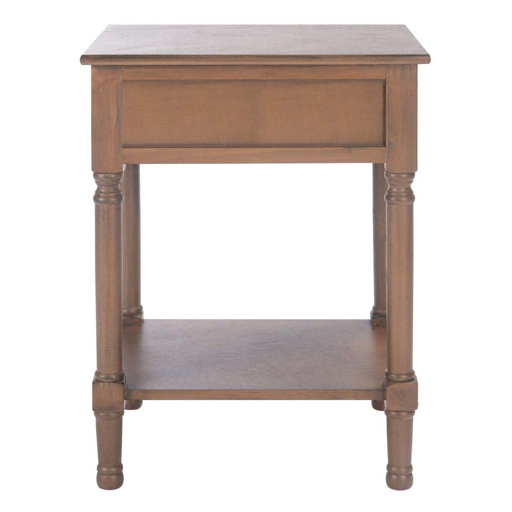 Safavieh Allura 1Drw Accent Table-Brown