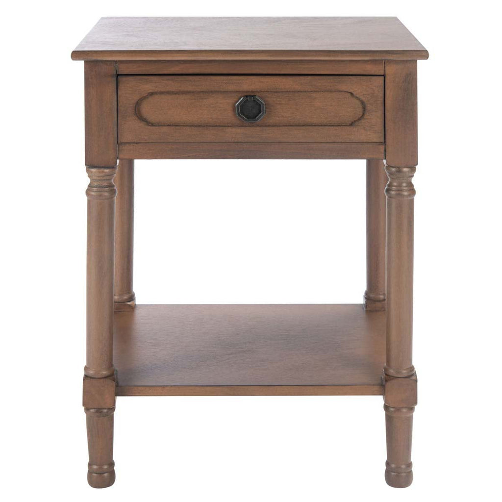 Safavieh Allura 1Drw Accent Table-Brown