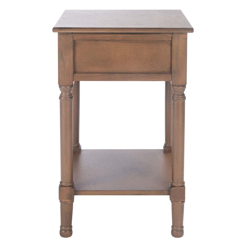 Safavieh Allura 1Drw Accent Table-Brown