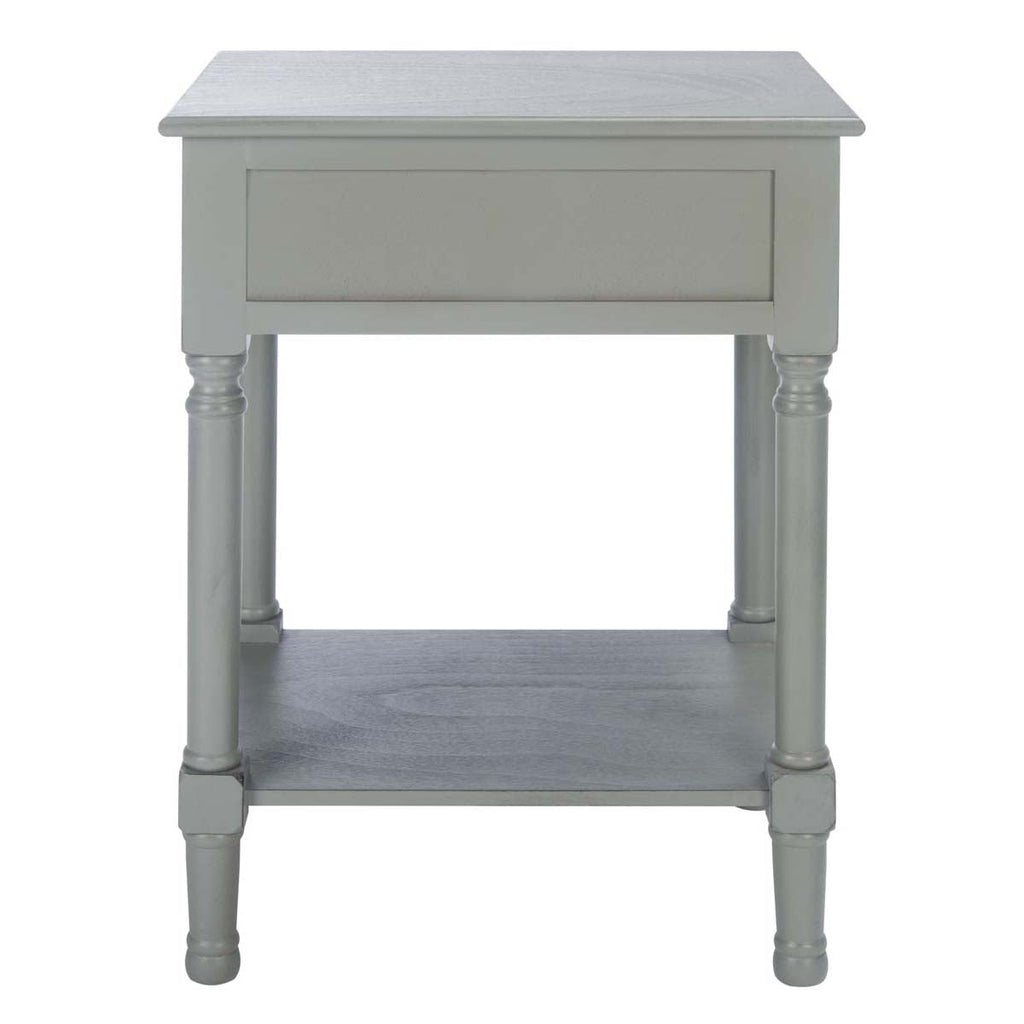 Safavieh Ha's 1Drw Accent Table -Distressed Grey