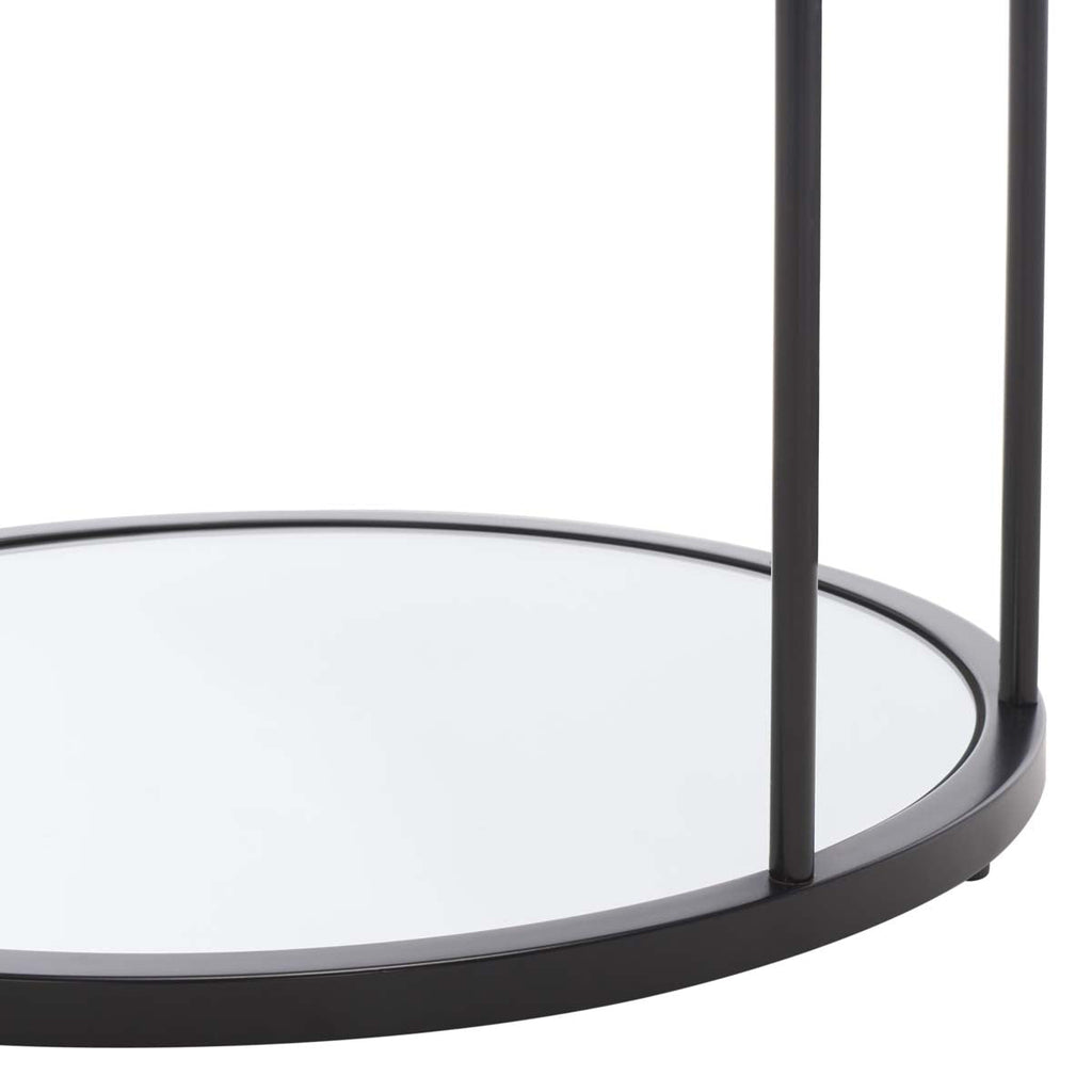 Safavieh Layta 3 Shelf Accent Table - Matte Black