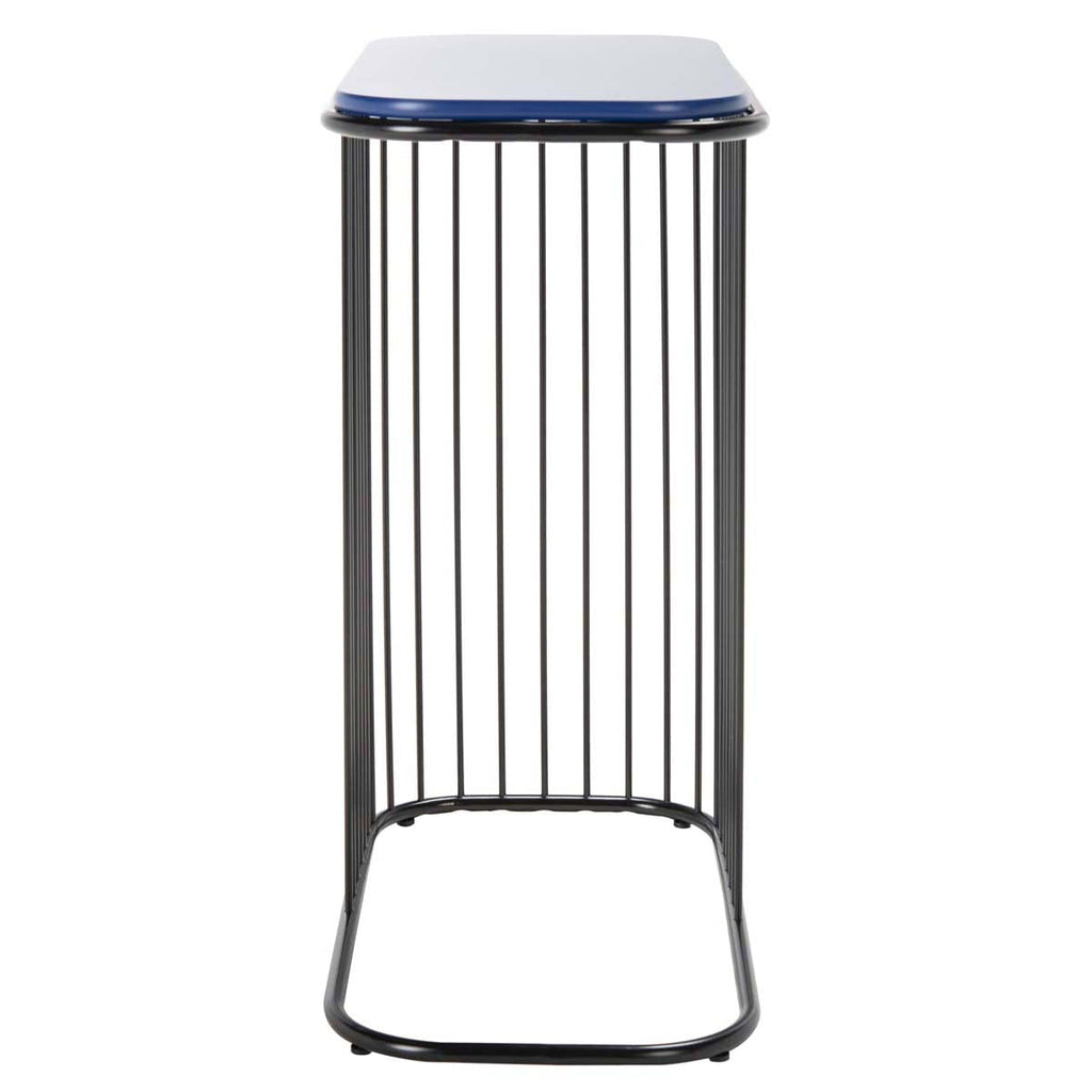 Safavieh Stafford Side Table - Blue / Black