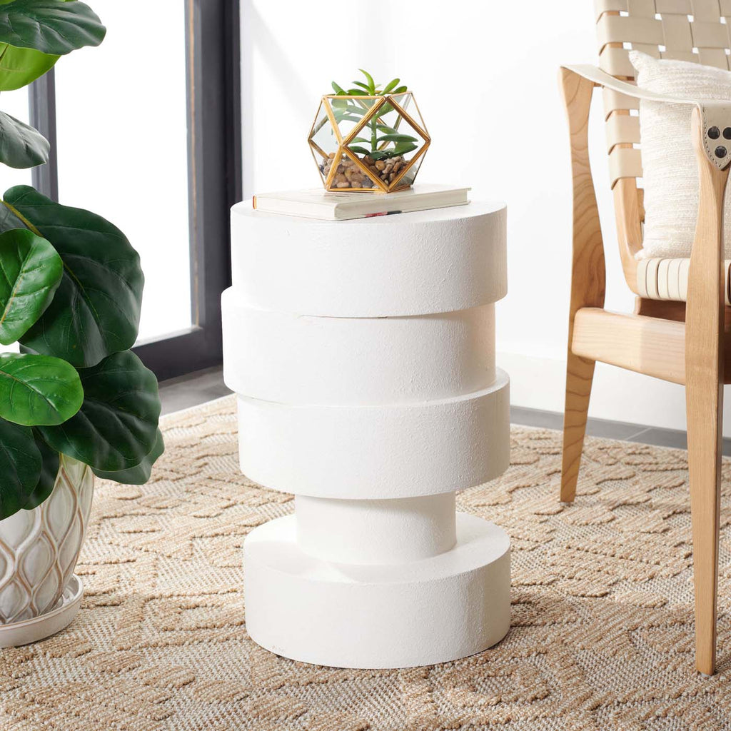 Safavieh Tyce Accent Table - White