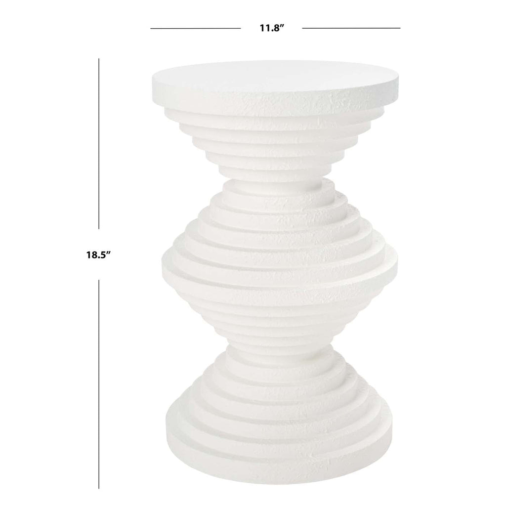 Safavieh Glynn Accent Table - White