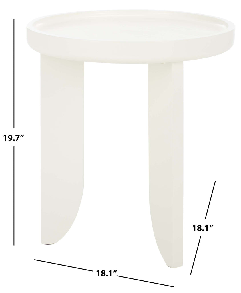 Safavieh Malyn Accent Table - Ivory