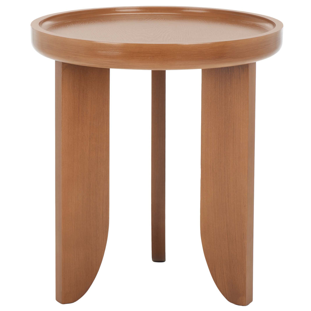 Safavieh Malyn Accent Table - Natural Brown
