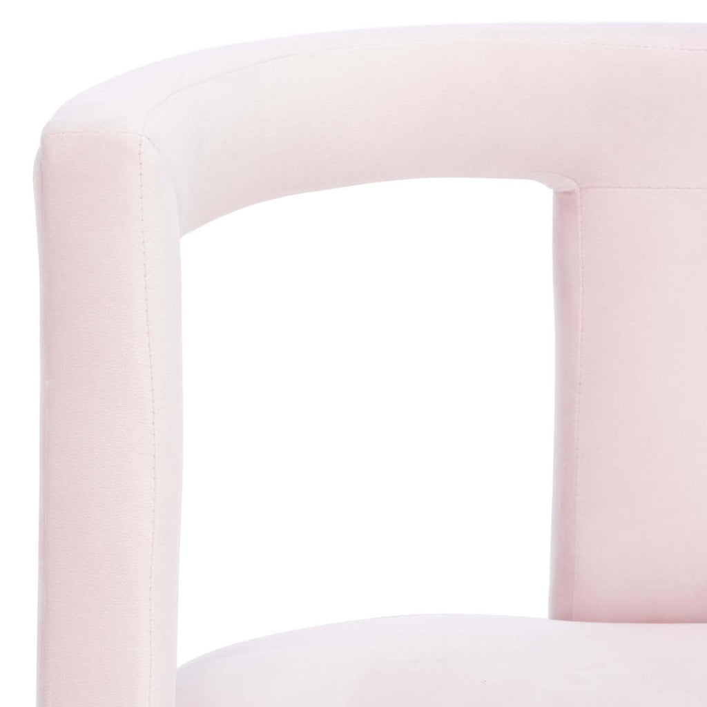 Safavieh Rhyes Accent Chair - Light Pink