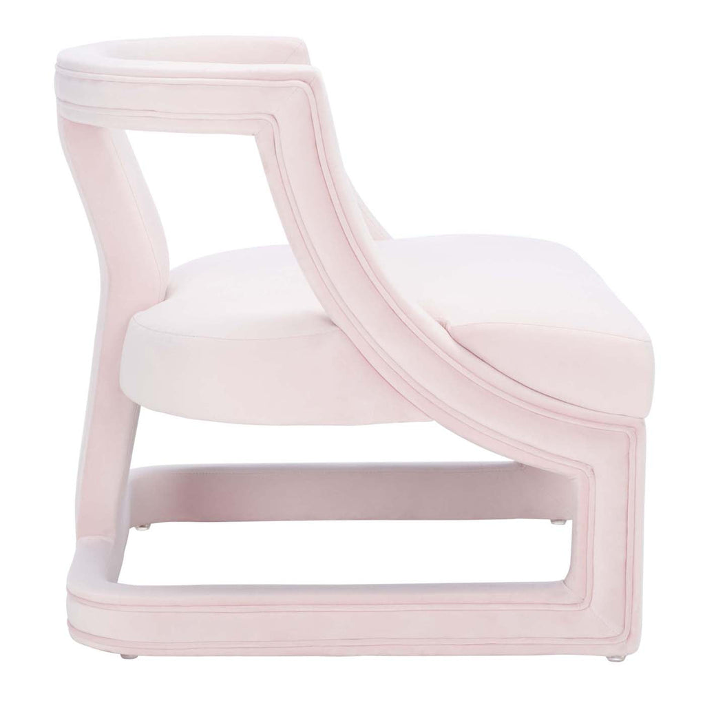 Safavieh Rhyes Accent Chair - Light Pink