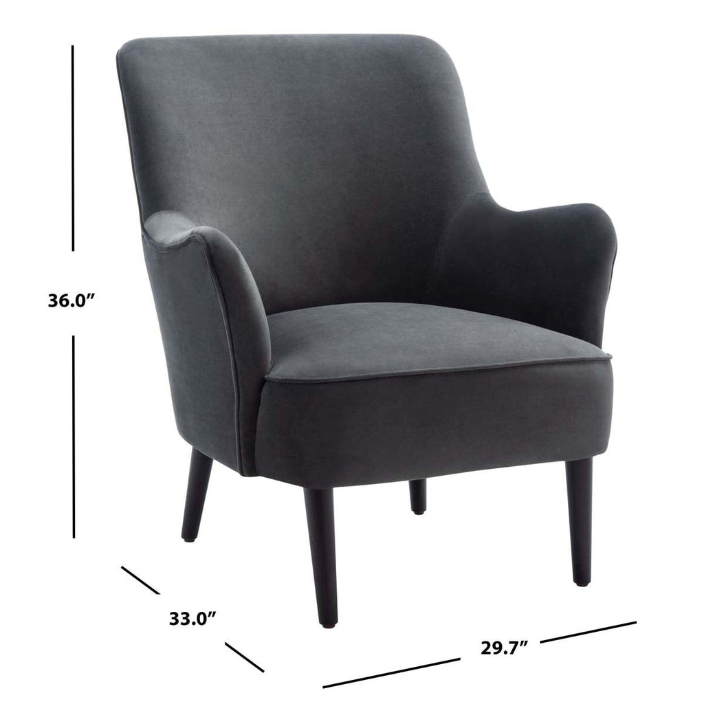 Safavieh Arlyss Accent Chair - Black