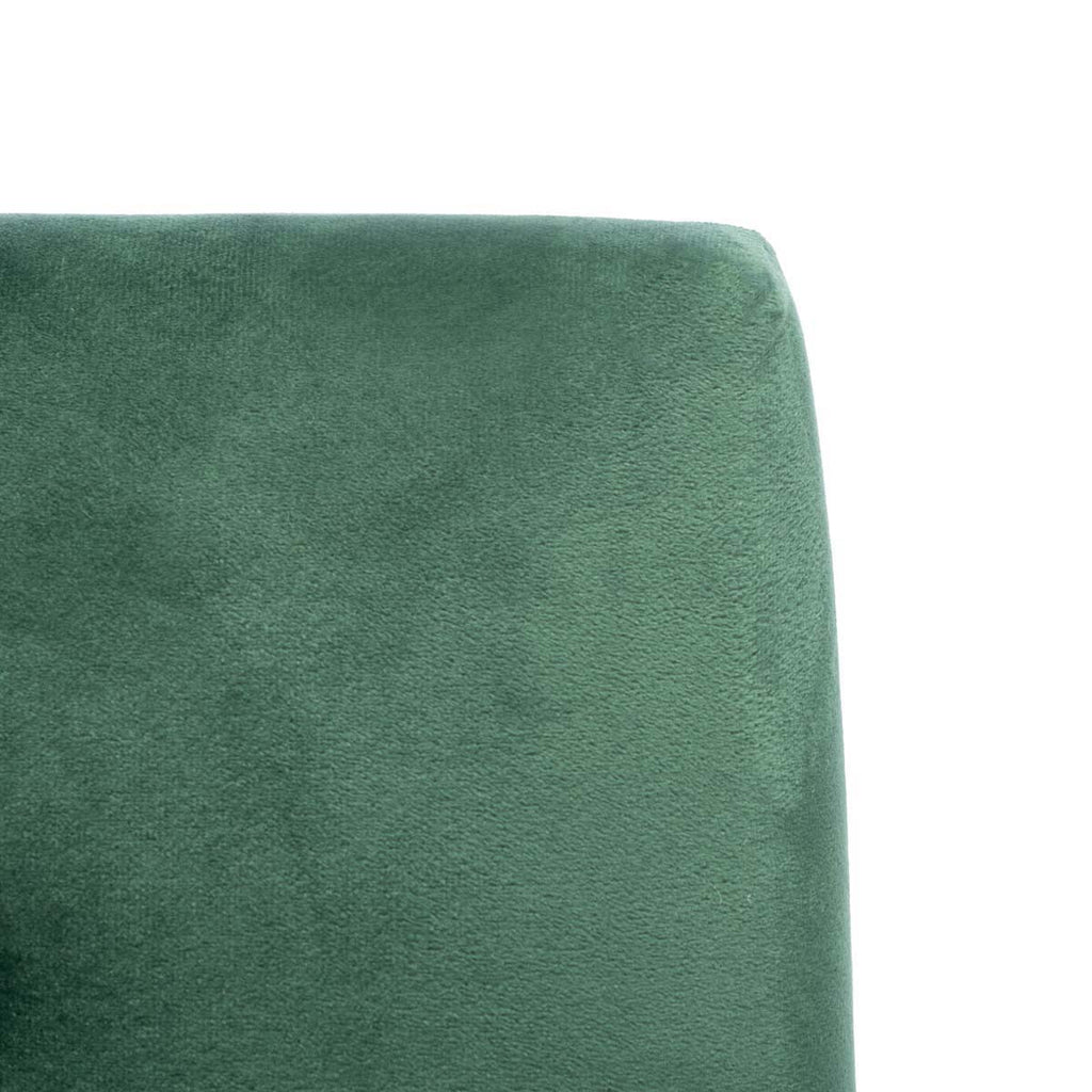 Safavieh Roald Sofa Accent Chair - Malachite Green / Antique Coff