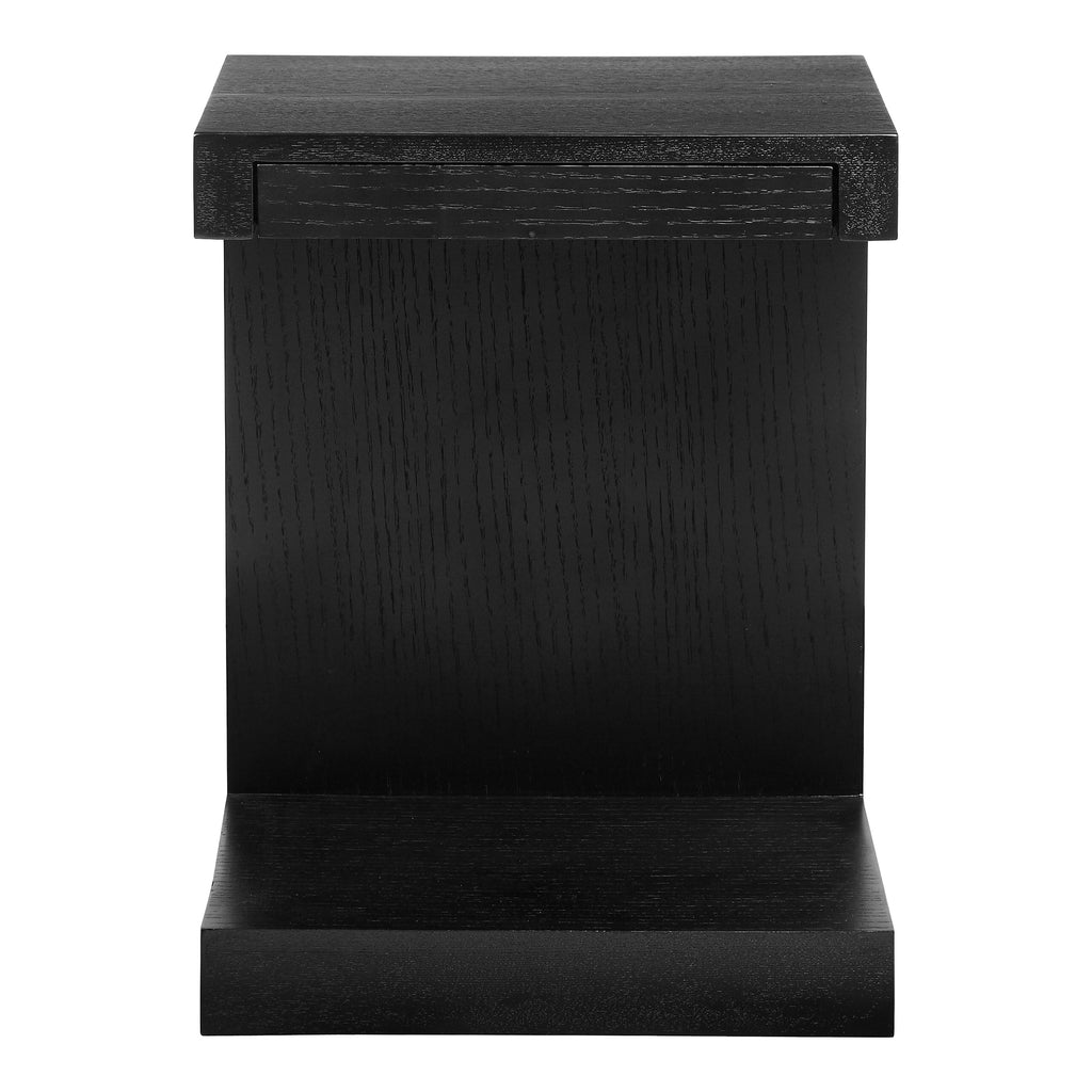 Zio Sidetable Black Oak | Moe's Furniture - AD-1024-02