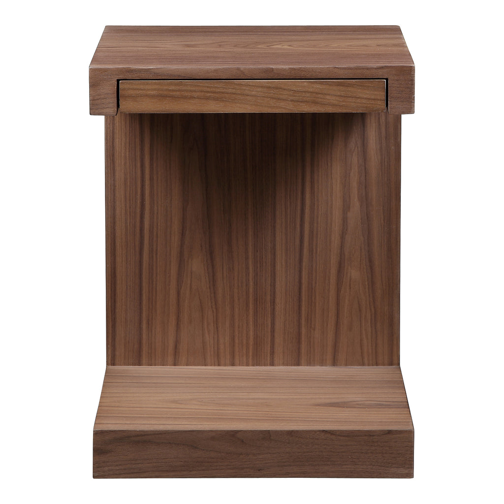 Zio Sidetable Walnut | Moe's Furniture - AD-1025-03