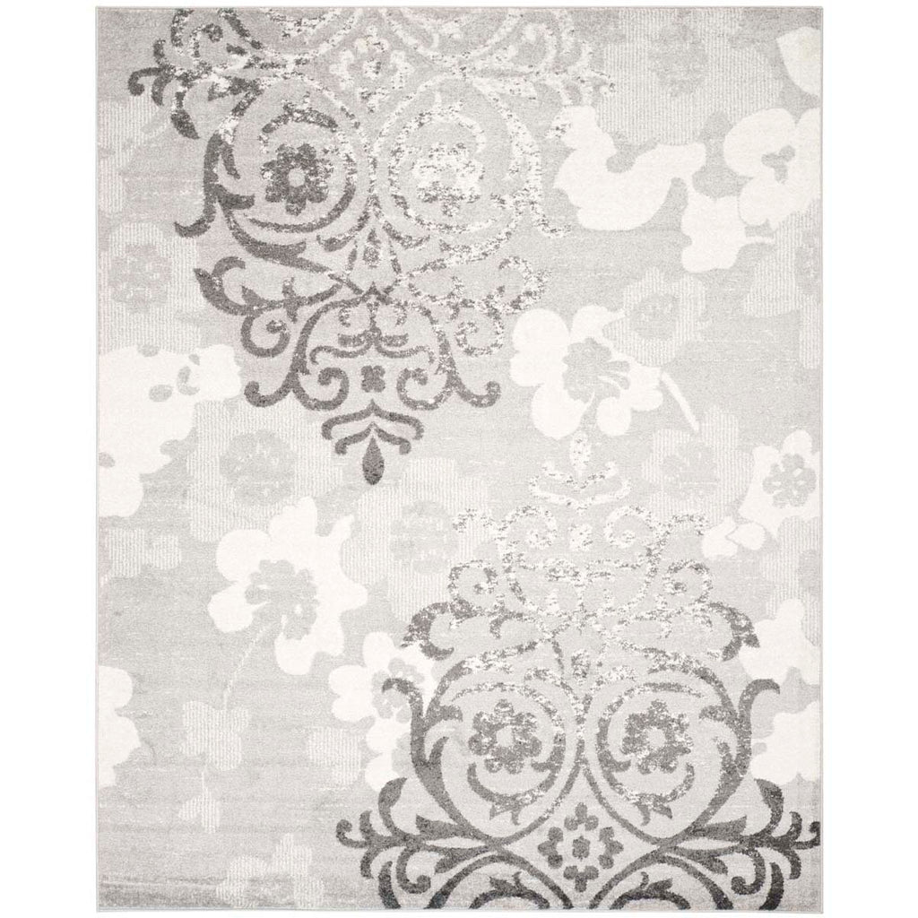 safavieh adirondack 114 ivory rug, adr114 - Silver / Ivory