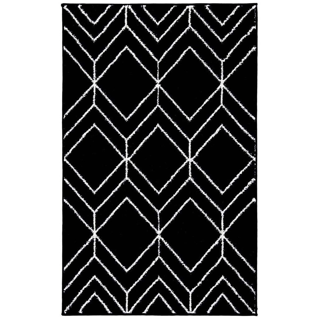 Safavieh Adirondack Rug Collection ADR241Z - Black / Ivory