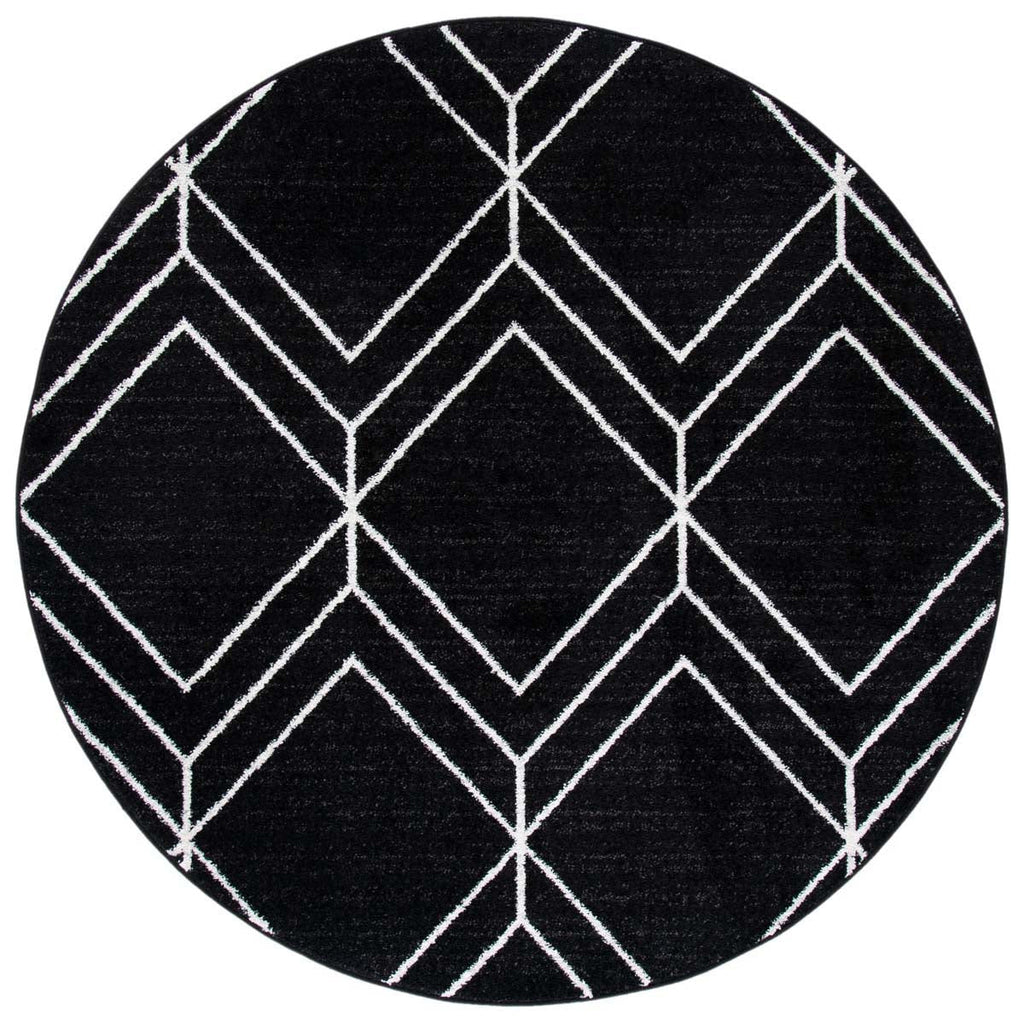 Safavieh Adirondack Rug Collection ADR241Z - Black / Ivory