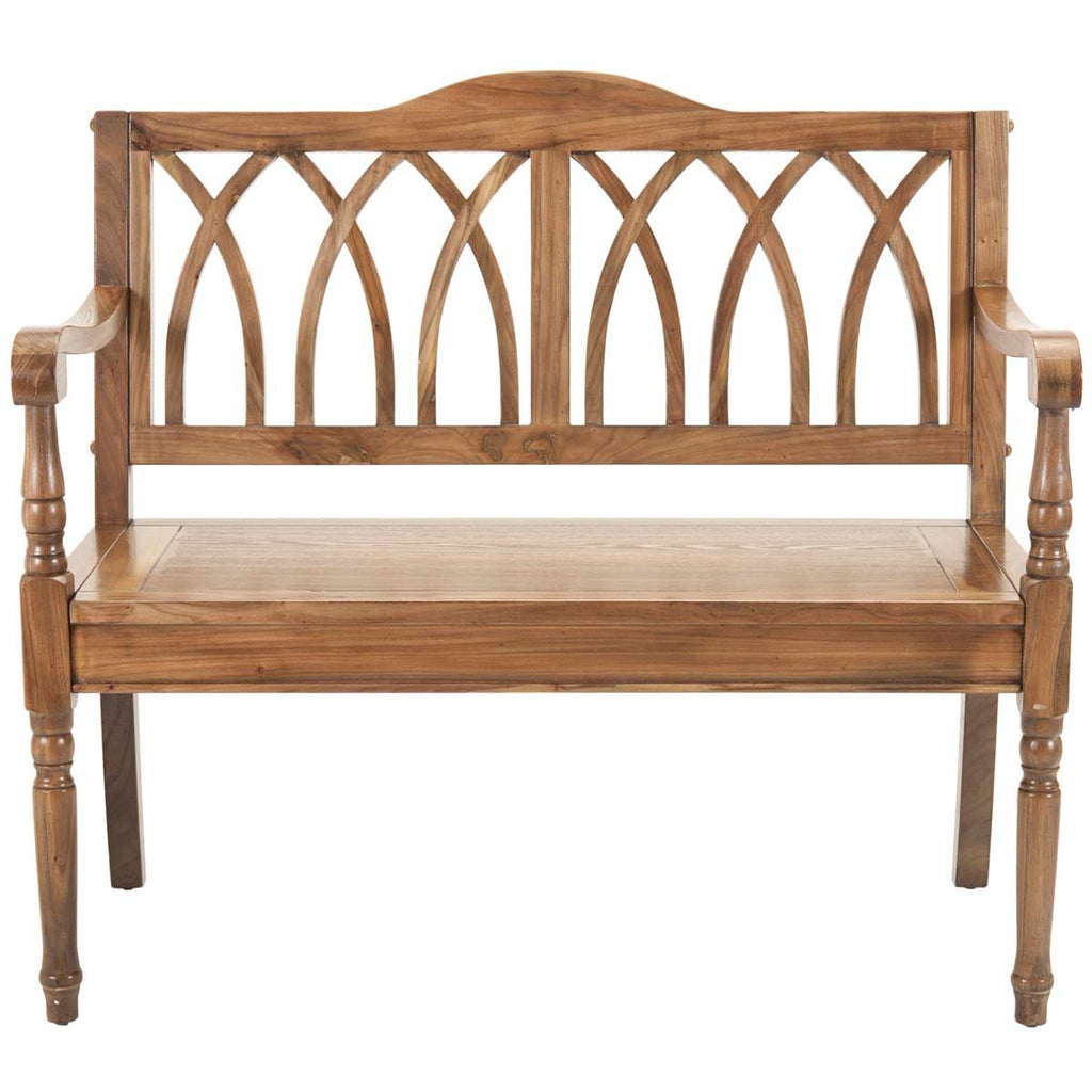 Safavieh Benjamin Bench - Oak