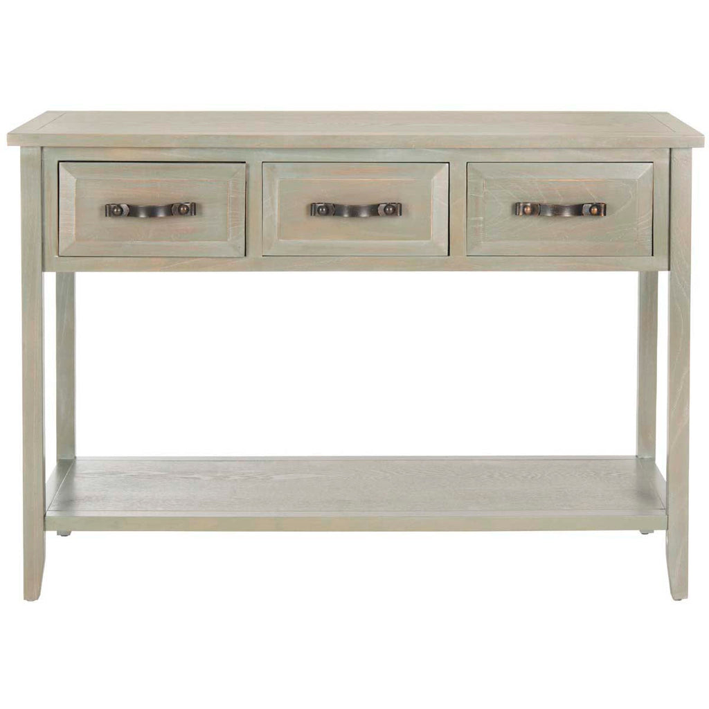 Safavieh Aiden 3 Drawer Console Table - French Grey