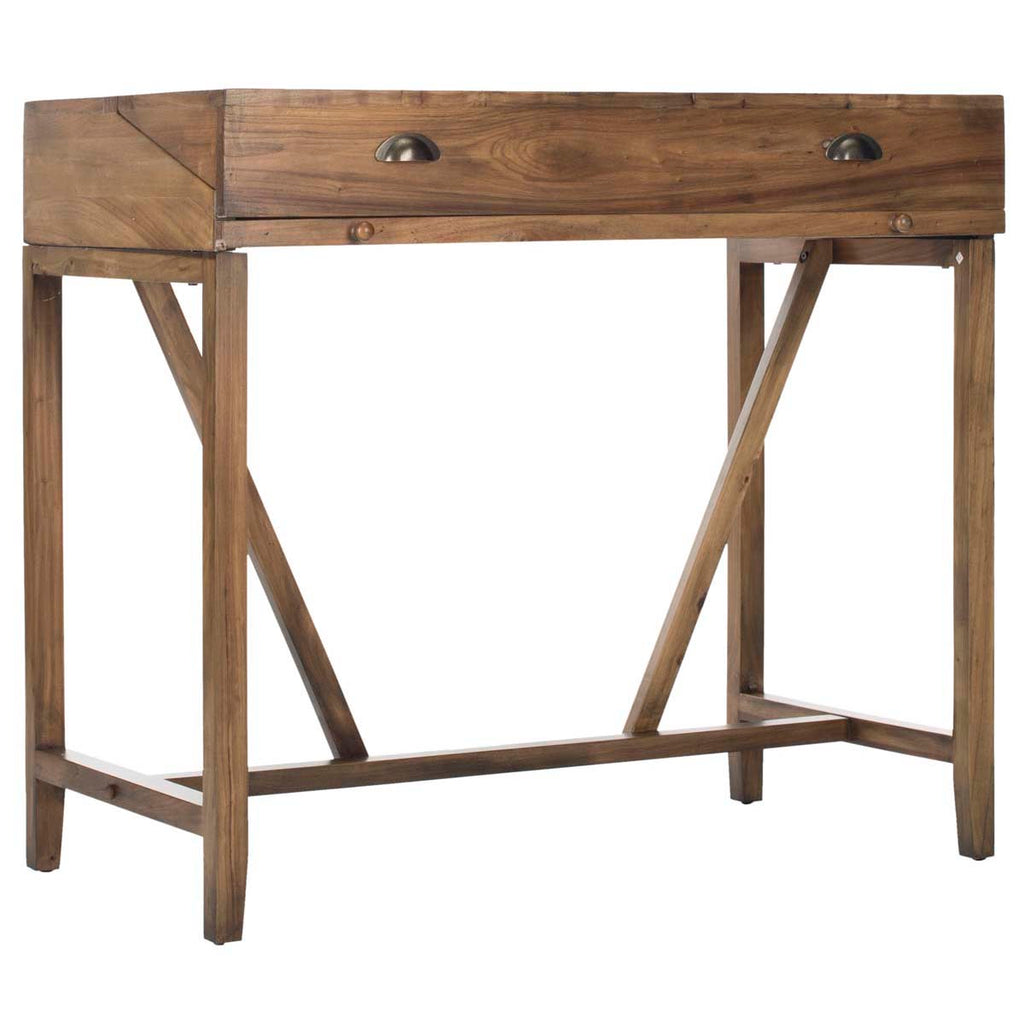 Safavieh Wyatt Writing Desk W/Pull Out - Oak