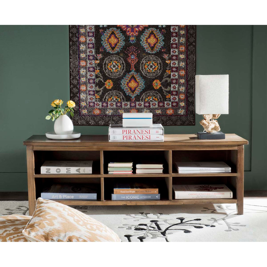 Safavieh Sadie Low Bookshelf - Oak