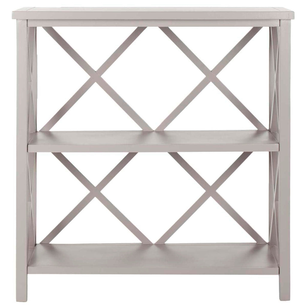 Safavieh Liam 2 Tier Open Bookcase - Grey