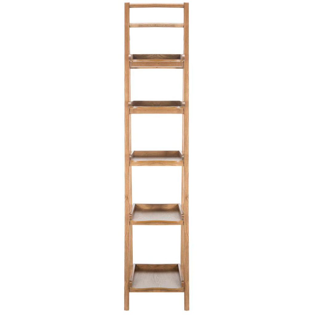 Safavieh Asher Leaning 5 Tier Etagere - Oak