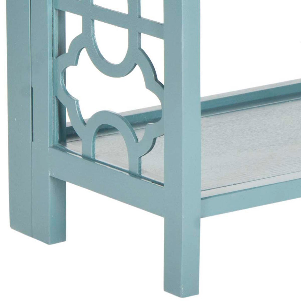 Safavieh Natalie 3 Tier Low Bookcase - Teal