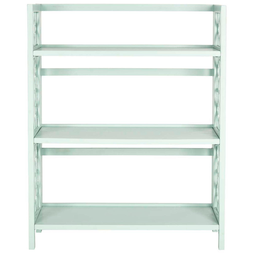 Safavieh Natalie 3 Tier Low Bookcase - Celadon