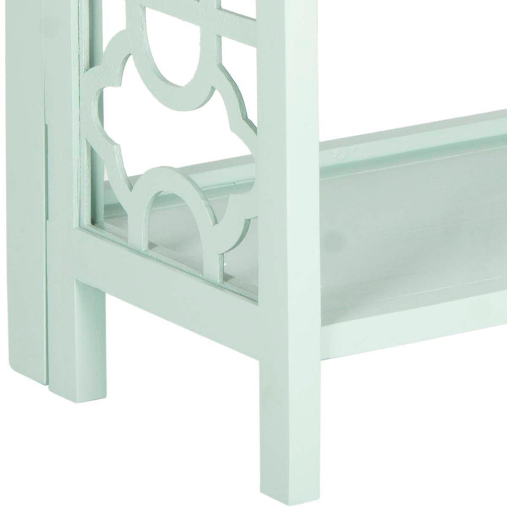 Safavieh Natalie 3 Tier Low Bookcase - Celadon