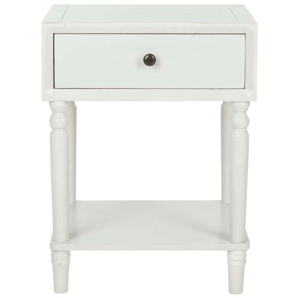 Safavieh Siobhan Nightstand With Storage Drawer - Off White