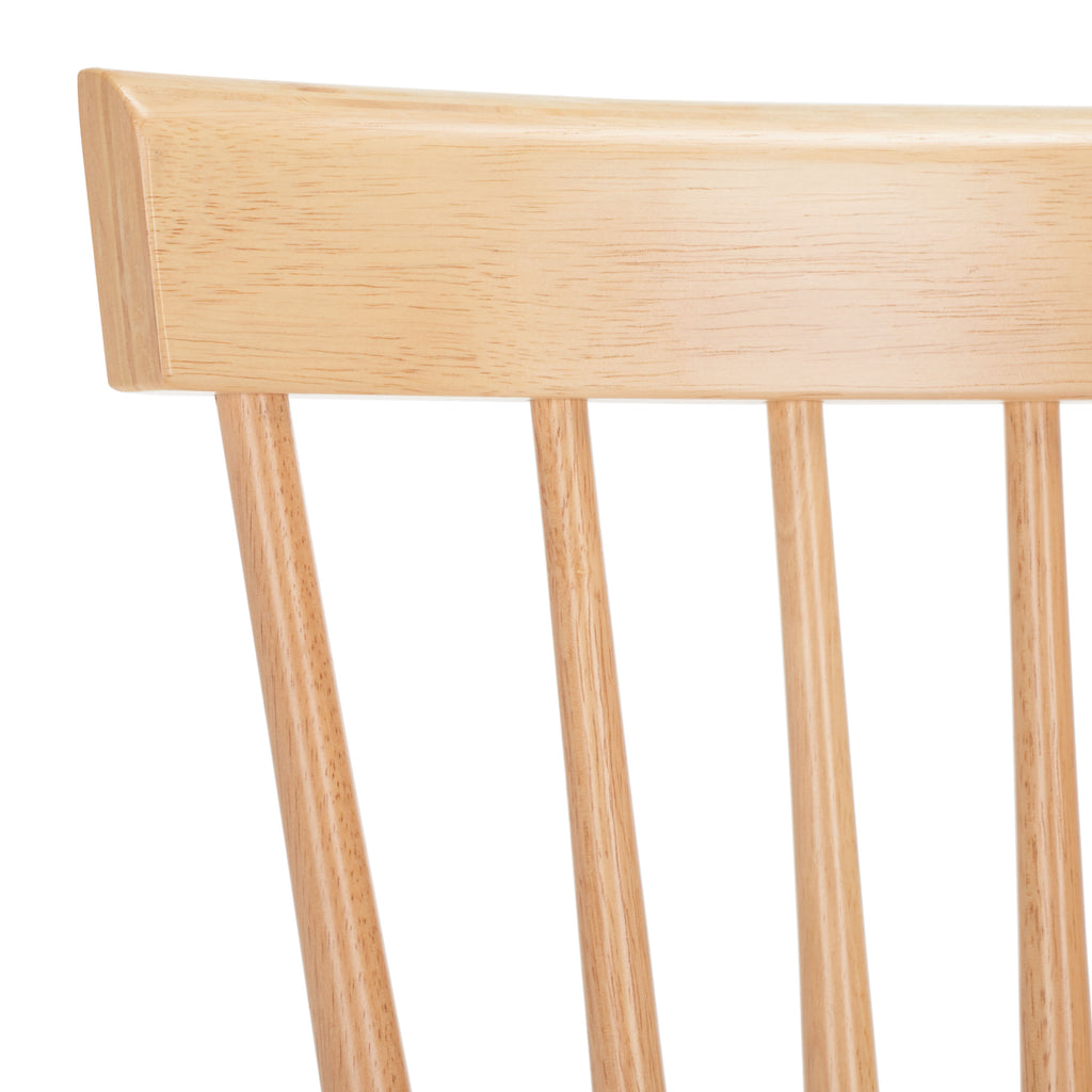 Parker 17''H Spindle Dining Chair (Set Of 2) | Safavieh - Natural