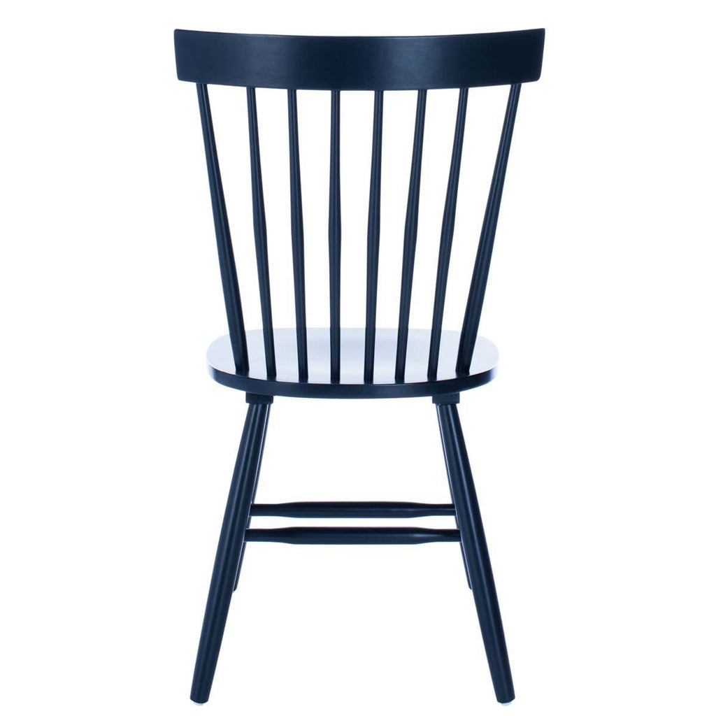 Parker 17''H Spindle Dining Chair (Set Of 2) | Safavieh - Navy