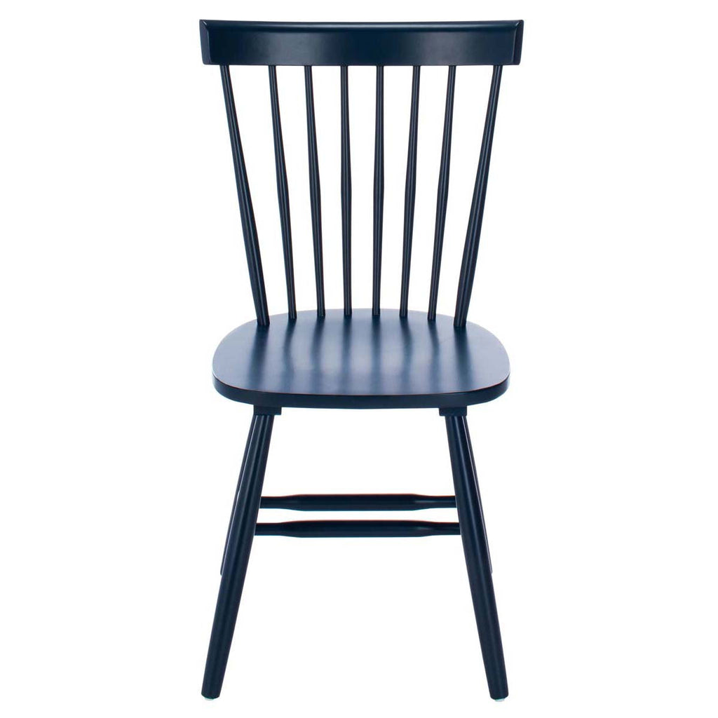 Parker 17''H Spindle Dining Chair (Set Of 2) | Safavieh - Navy