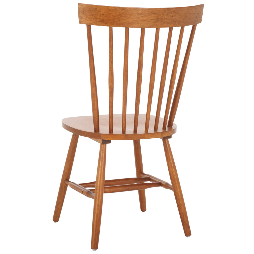 Parker 17''H Spindle Dining Chair (Set Of 2) | Safavieh - Honey