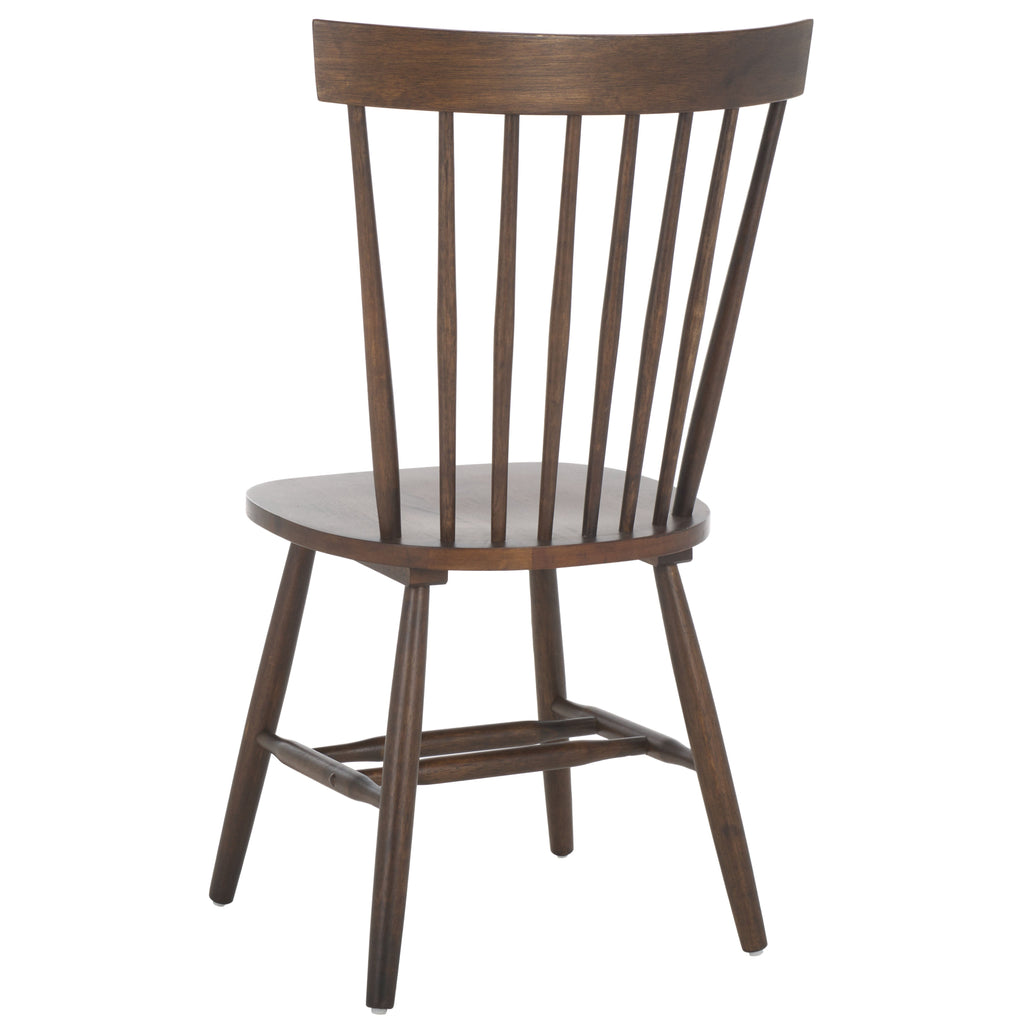 Parker 17''H Spindle Dining Chair (Set Of 2) | Safavieh - Walnut