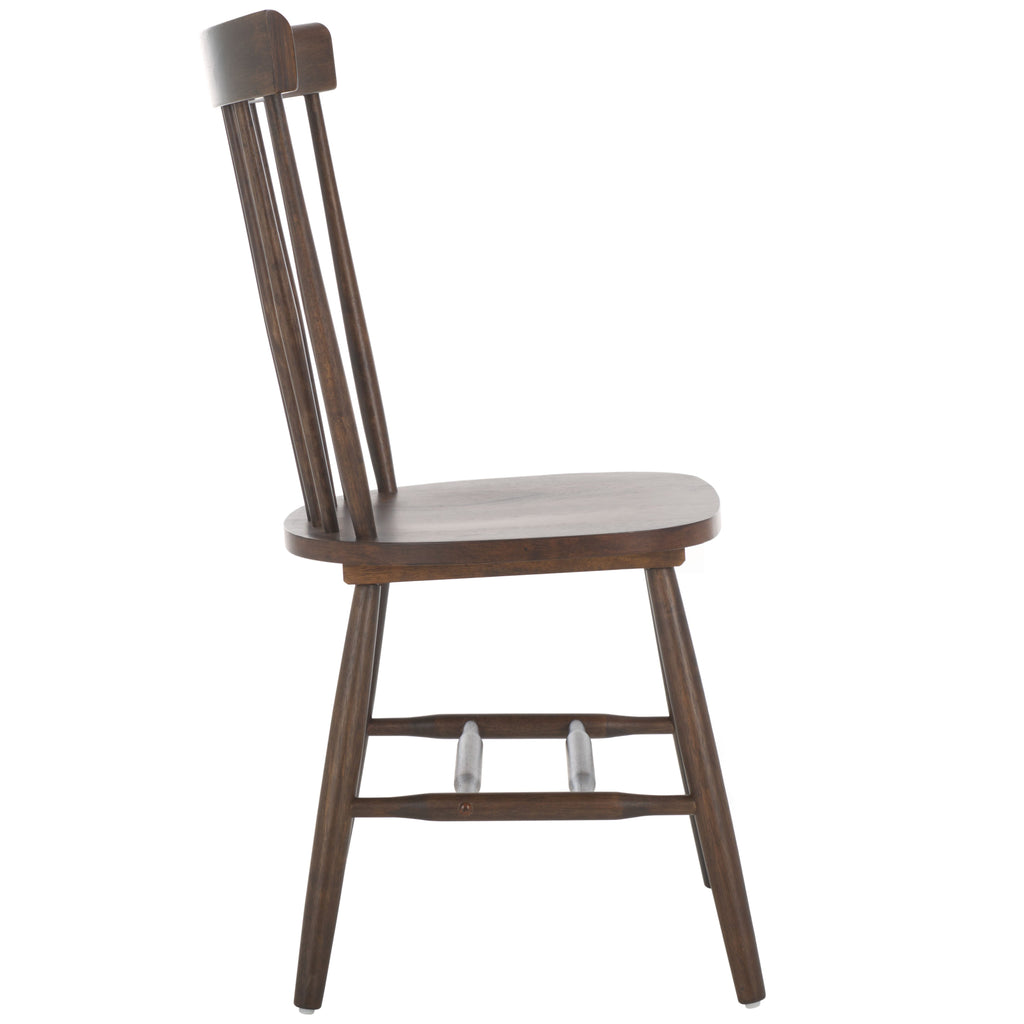 Parker 17''H Spindle Dining Chair (Set Of 2) | Safavieh - Walnut